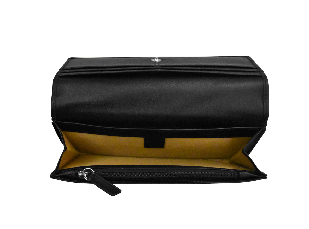 ili New York Leather Rosemary Wallet w/ RFID