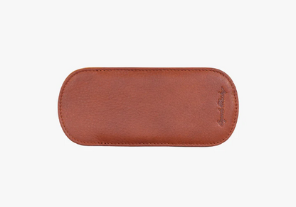 Osgoode Marley Leather Eyeglass Case Brandy