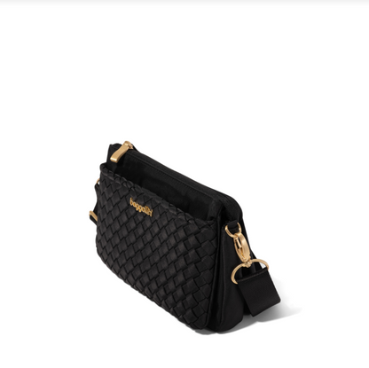 Baggallini Perry Woven Crossbody with RFID
