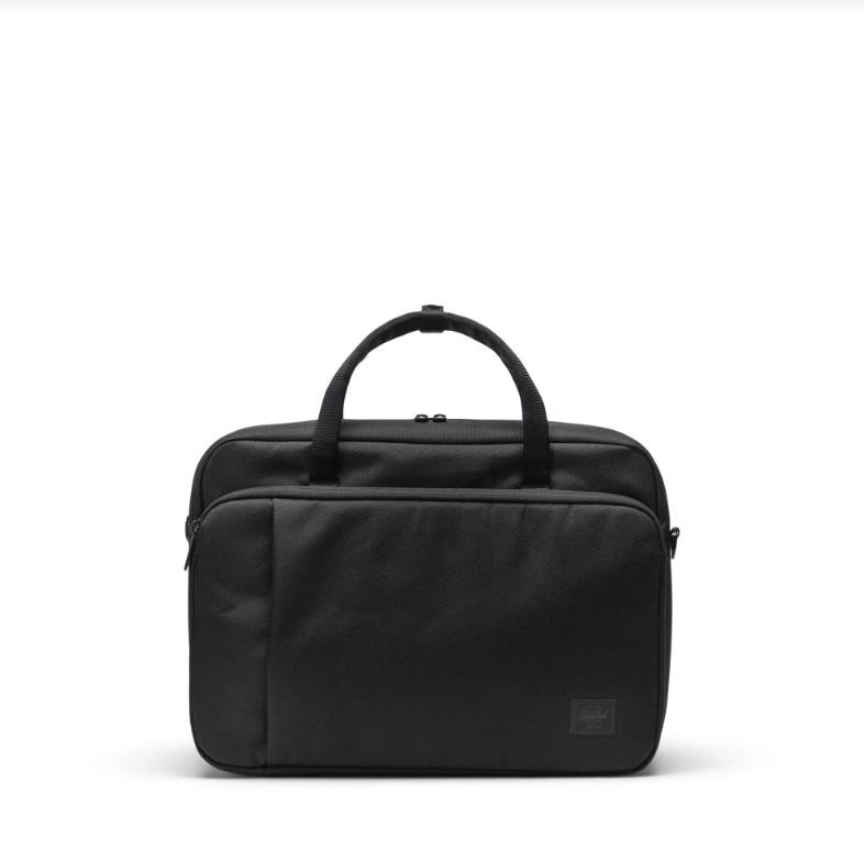 Herschel Gibson Messenger Tech Bag (18L) with removable shoulder strap and trolley sleeve