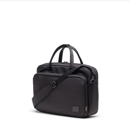 Herschel Gibson Messenger Bag Tech Cordura (18L) with trolley sleeve Black