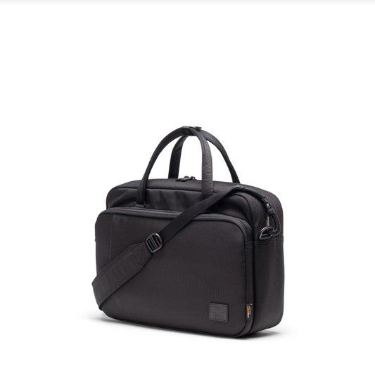 Herschel Gibson Messenger Bag Tech Cordura (18L) with trolley sleeve Black