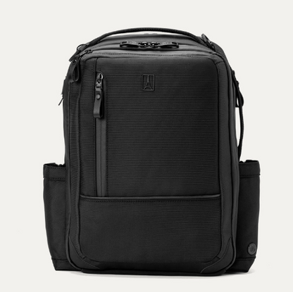 Travelpro Altitude™ Slim Expandable Laptop Backpack 20-24L Jet Black