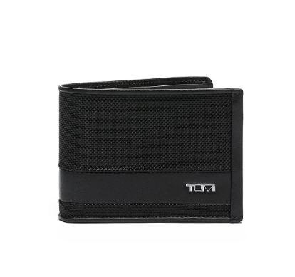 TUMI Alpha Double Billfold Black