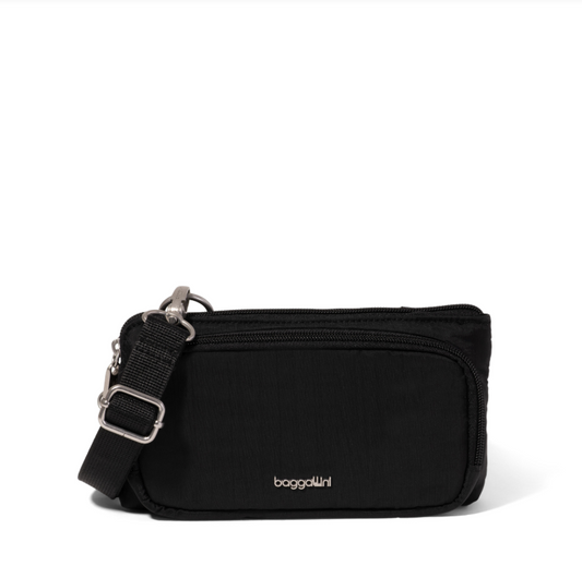 Baggallini Classic Anti-Theft Mini RFID Wallet