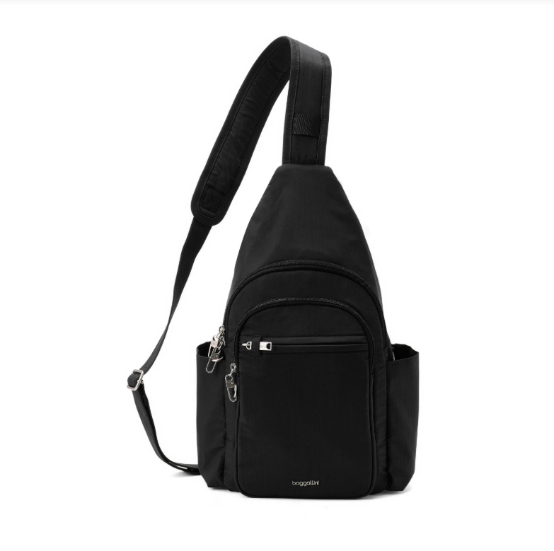 Baggallini Securtex® Classic Anti-Theft Large Daytripper Sling with RFID