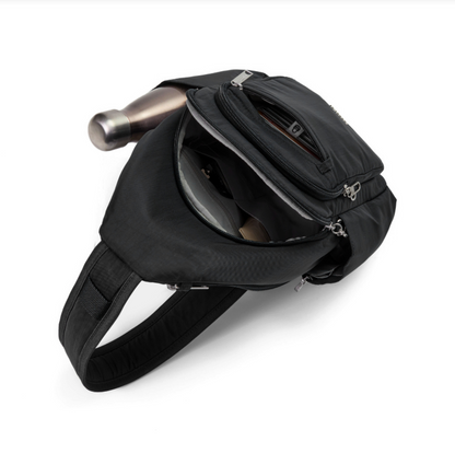 Baggallini Securtex® Classic Anti-Theft Large Daytripper Sling with RFID