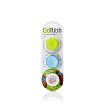 Gotubb 3-Pack Reusable Storage/Travel Container Jugs (Small) $8.99