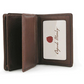 Osgoode Marley Leather RFID Extra Page Card Case with ID- 1230