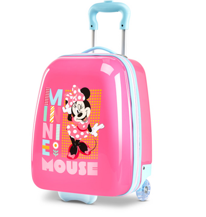 Disney Characters Kids 2-Wheeled Hardside Carry-On Minnie Mouse