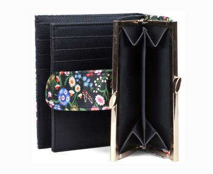 Buxton RFID Mini Trudy Lexington Organizer Wallet-Vegan