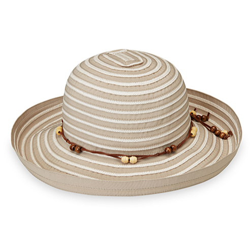 Wallaroo Hat - Breton UPF 50+ Taupe Medium