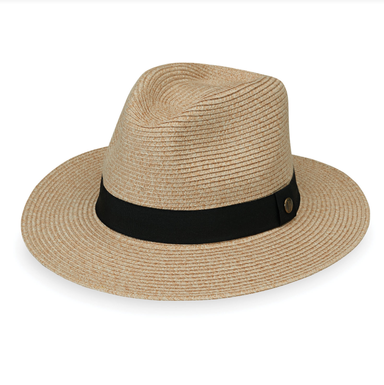 Wallaroo Packable Hat - Palm Beach UPF 50+ Beige