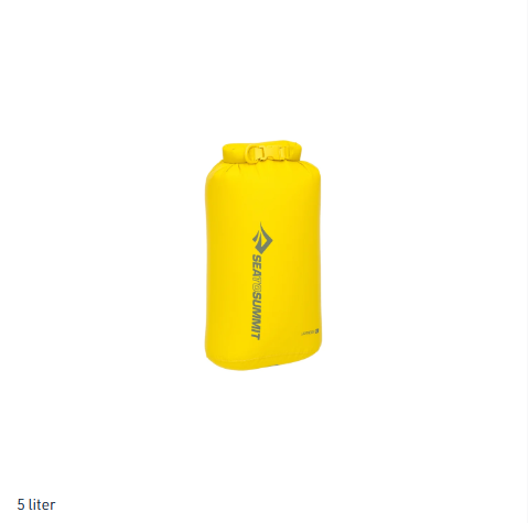 Sea to Summit Lightweight Dry Bag Sulfur Yellow 5 Liter