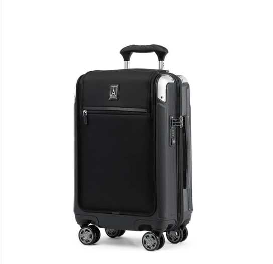Travelpro Platinum® Elite Carry-On Business Plus Expandable Hardside Spinner- 4092096 Black