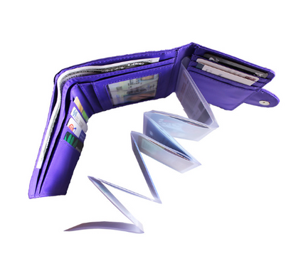 Big Skinny Card/Photo Accordion Insert for Wallet (wallet NOT included)