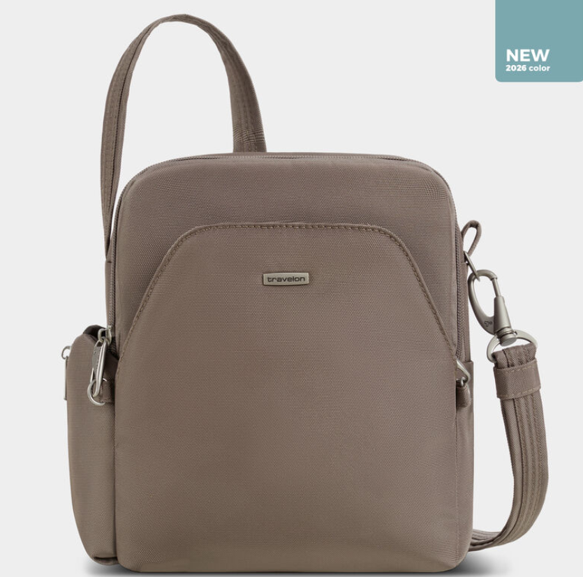 Travelon Anti-Theft RFID Classic Travel Bag Security travel bag Hazelnut