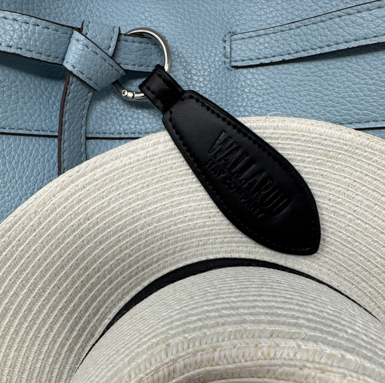 Wallaroo Vegan Leather Hat Clip Black