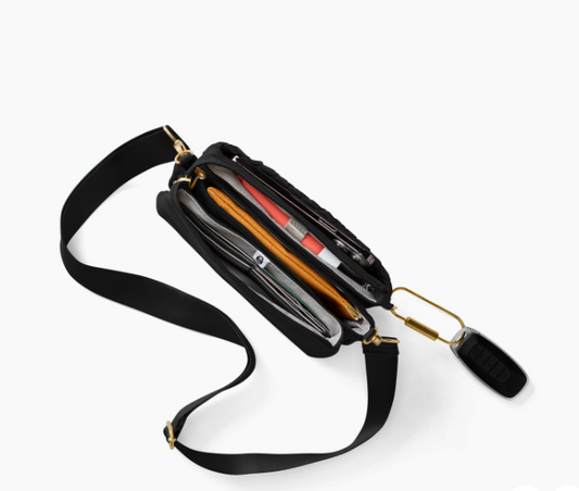 Baggallini Perry Woven Crossbody with RFID