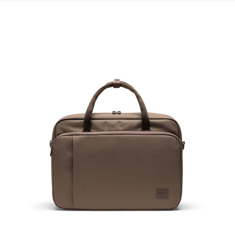 Herschel Gibson Messenger Tech Bag (18L) with removable shoulder strap and trolley sleeve