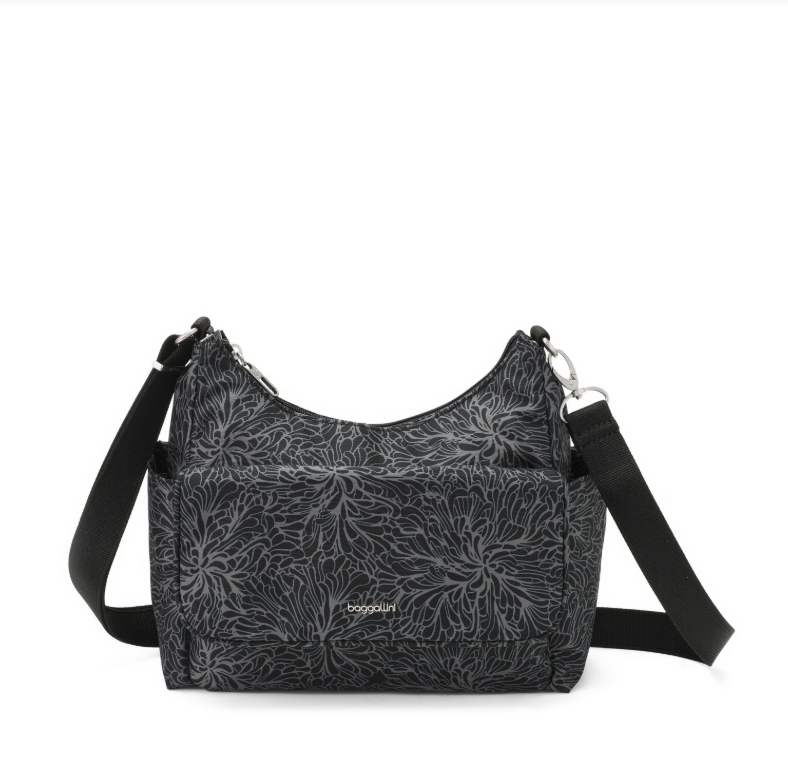 Baggallini Securtex® Journey Anti-Theft Hobo w/ RFID