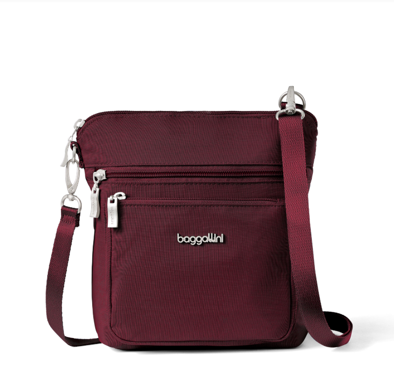 Baggallini Modern Pocket RFID Crossbody Jam