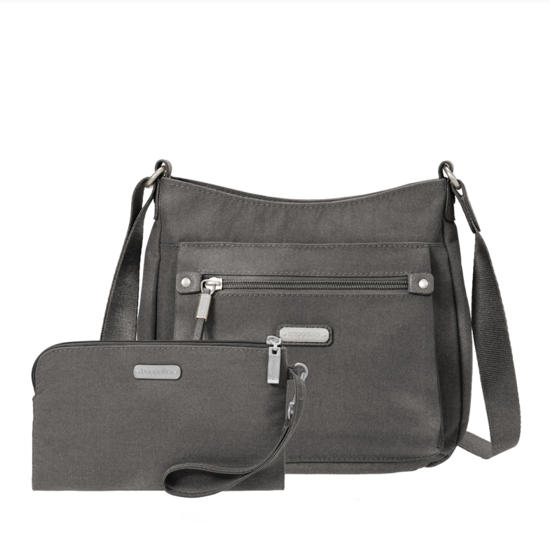 Baggallini Uptown Bagg/Purse With RFID Phone Wristlet