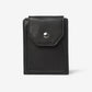 Osgoode Marley Leather RFID Snap Card Case Wallet- 1279 Black