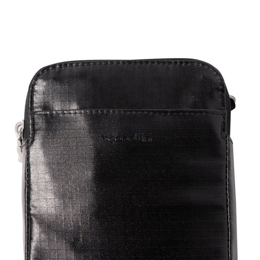 Baggallini Modern Take Two RFID Crossbody Steel Grey Twill