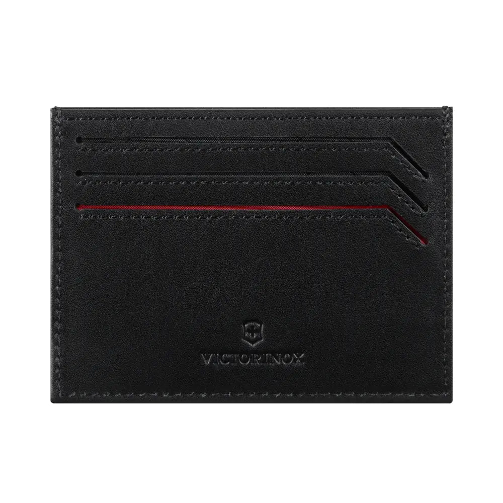 Victorinox Altius Alox Slim Leather RFID Card Case Wallet
