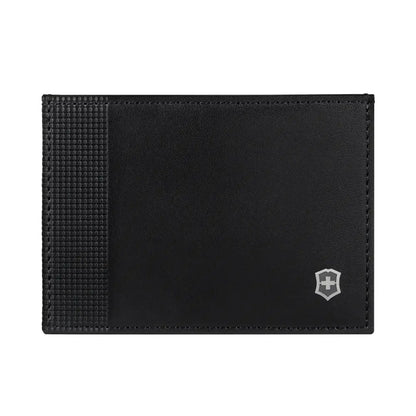 Victorinox Altius Alox Slim Leather RFID Card Case Wallet