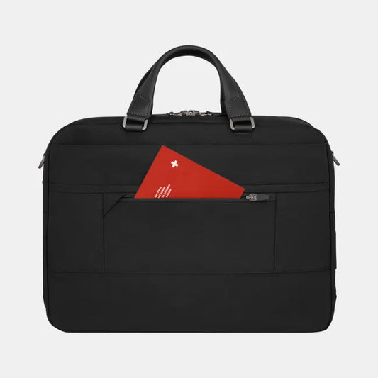 Victorinox Mythic Deluxe Briefcase w/ Trolley Sleeve