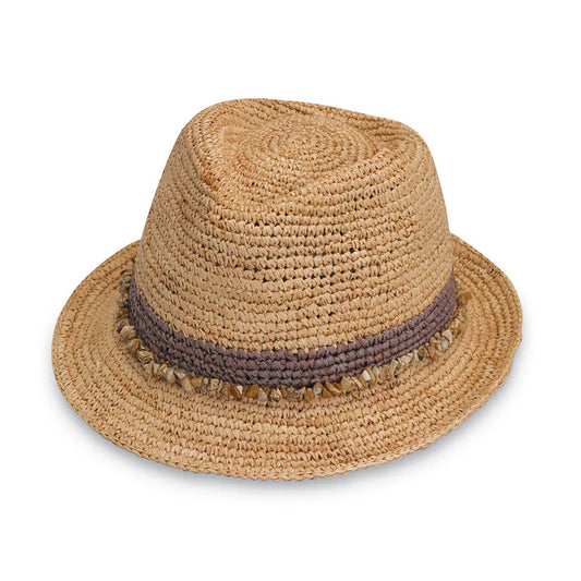 Wallaroo Packable Hat- Tahiti Taupe Medium