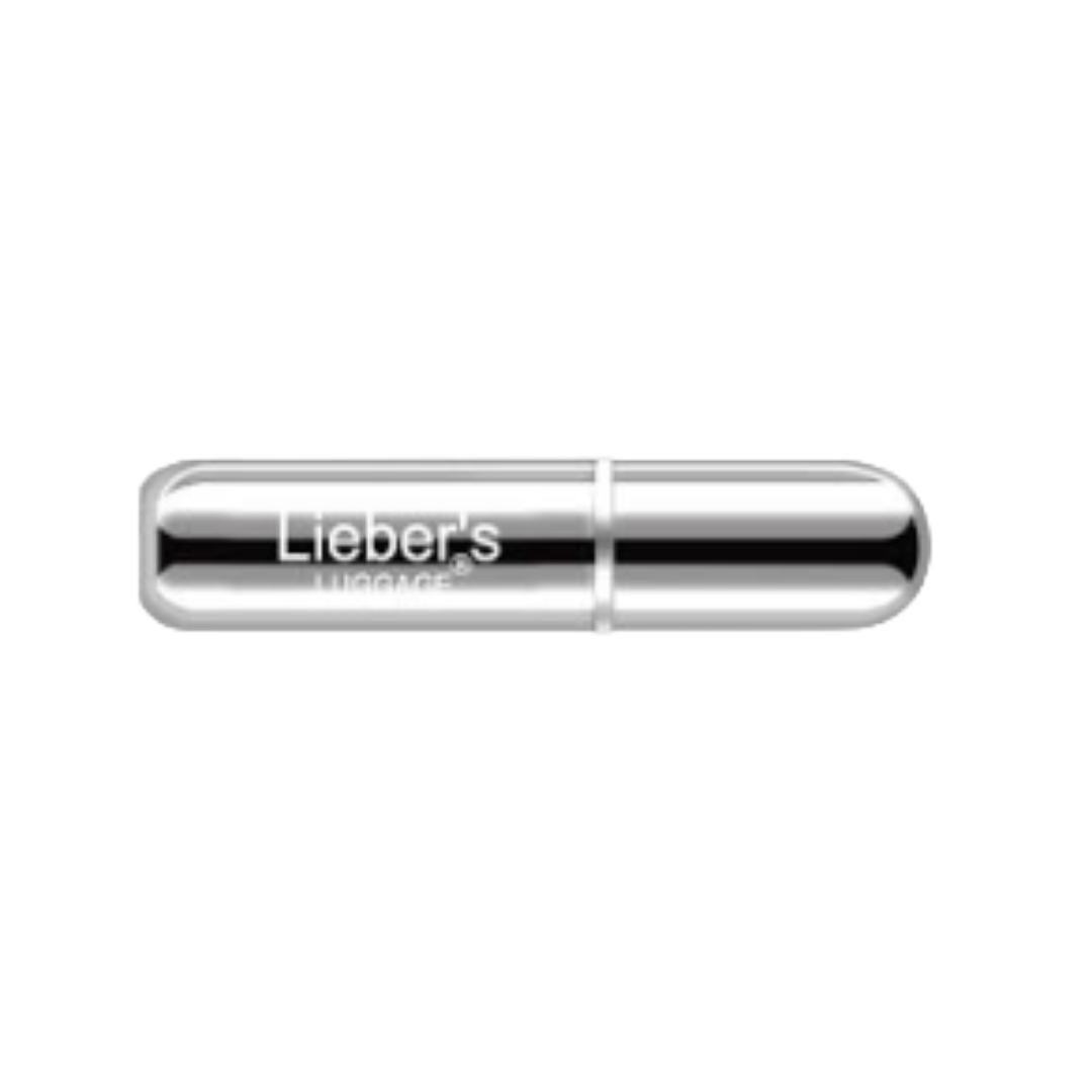 Lieber's Luggage® Lab Travel Perfume Atomizer Bottle Silver