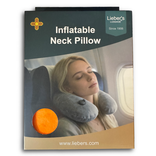 Lieber's Luggage® Inflatable Travel Neck Pillow