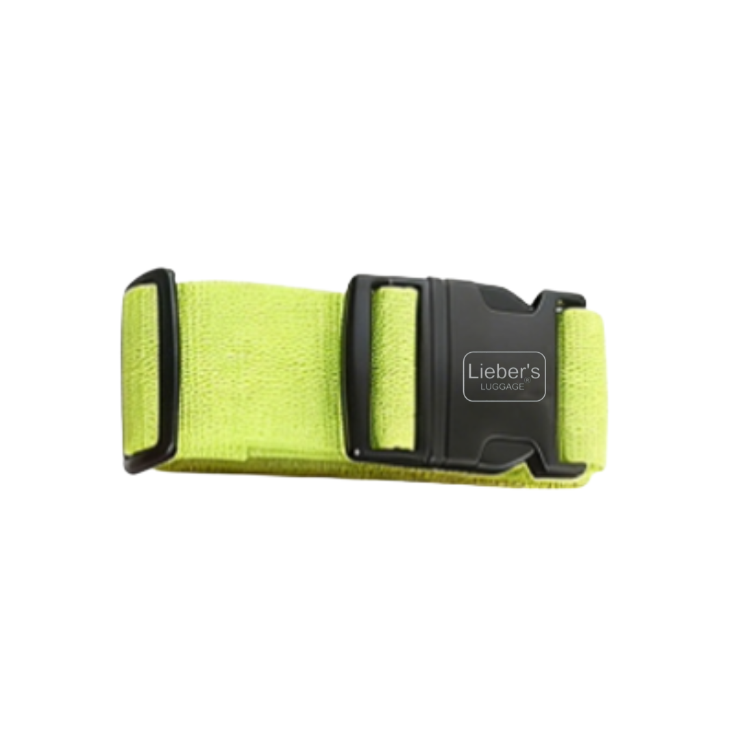 Lieber's Luggage Luggage Strap Yellow