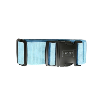 Lieber's Luggage Luggage Strap Light Blue