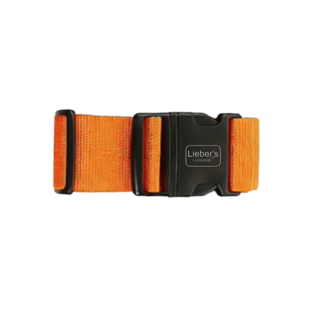 Lieber's Luggage Luggage Strap Orange
