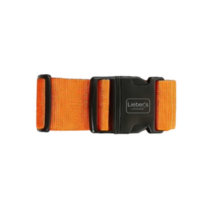 Lieber's Luggage Luggage Strap Orange