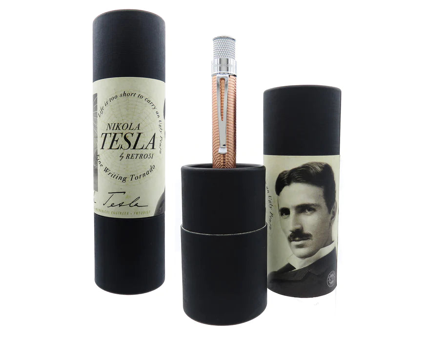 Retro 51 Tornado™ Vintage Metalsmith - Nikola Tesla Rollerball