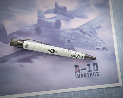 Retro 51 Tornado™ Rollerball Pen - Vintage Metalsmith Collection A-10 Warthog