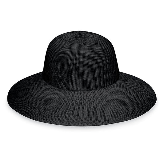 Wallaroo Hat- Victoria Diva Black Medium