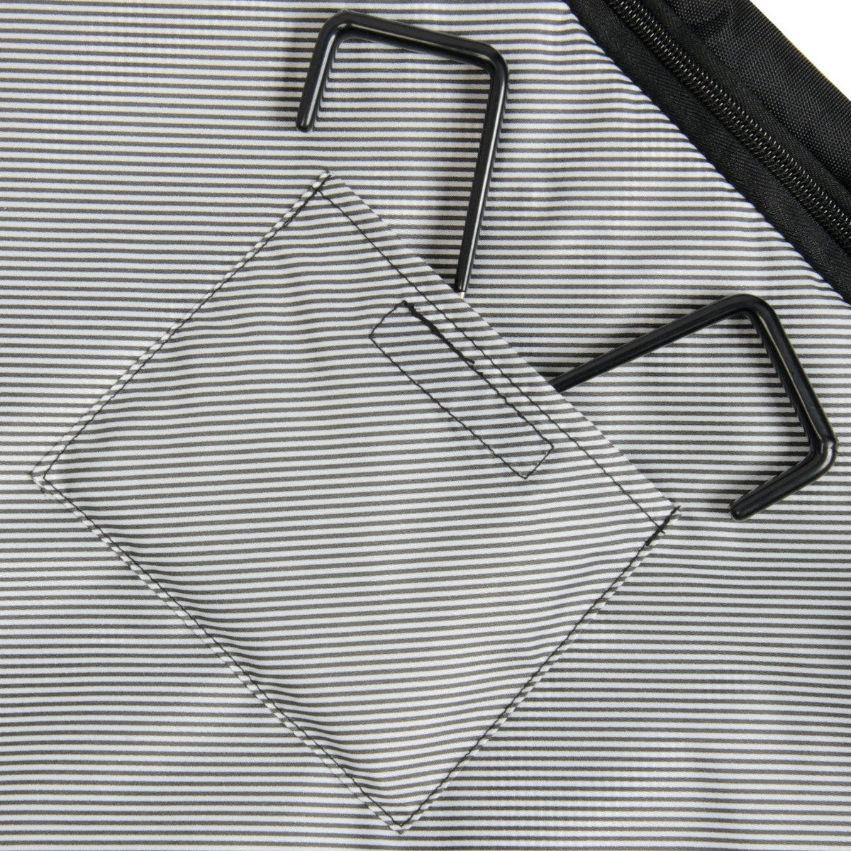 WALLYBAGS Solutions 45” Premium 2-Wheel Garment Bag with Multiple Pockets