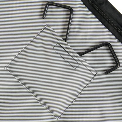 WALLYBAGS Solutions 45” Premium 2-Wheel Garment Bag with Multiple Pockets
