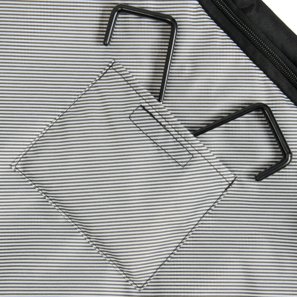 WALLYBAGS Solutions 45" Premium Garment Bag with shoulder strap and multiple pockets