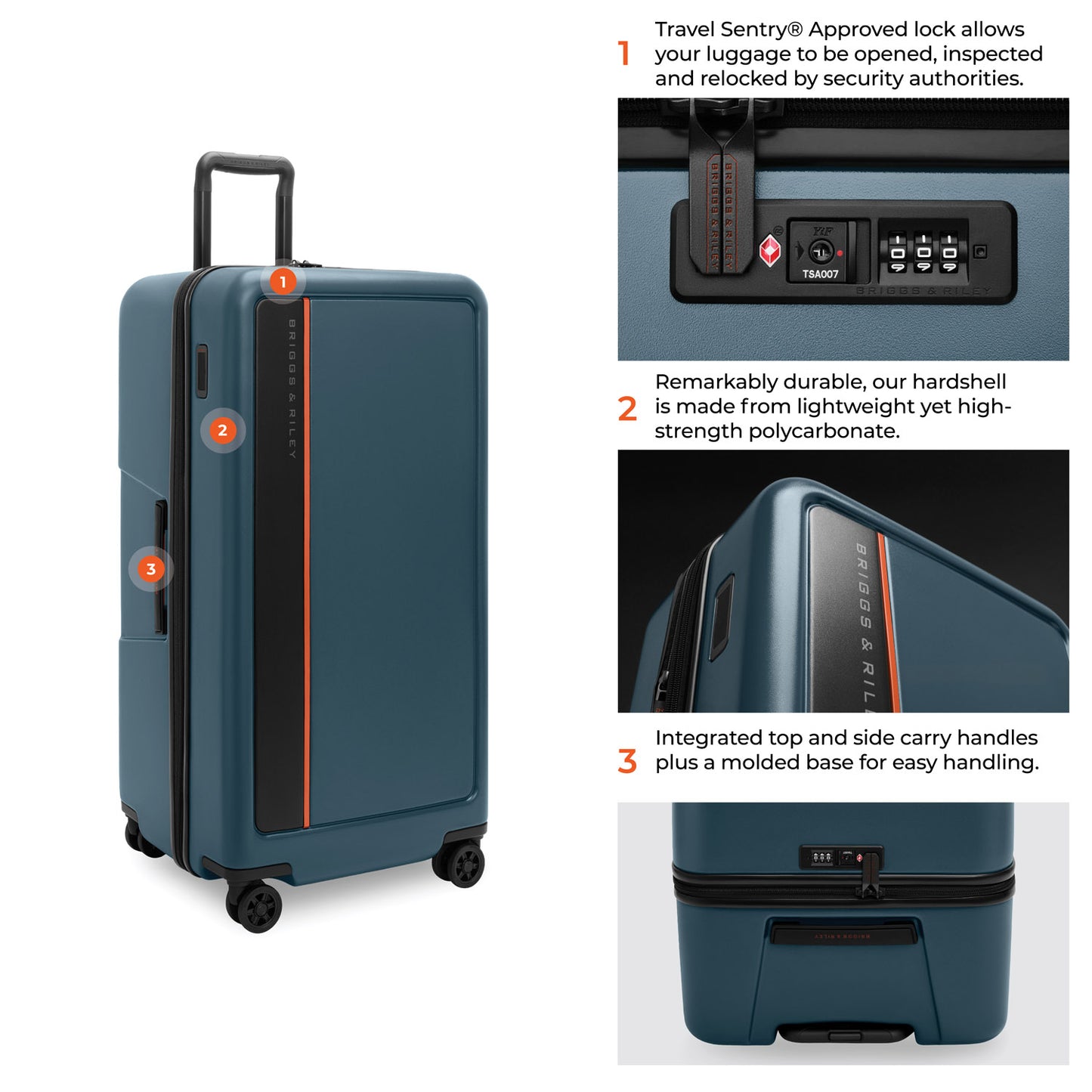 Briggs & Riley ZDX Extra Large 32“ Hardside Trunk Spinner