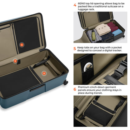 Briggs & Riley ZDX Extra Large 32“ Hardside Trunk Spinner