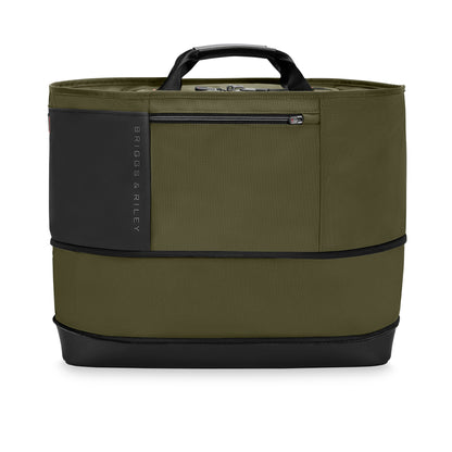 *NEW* Briggs & Riley ZDX Expandable Overnighter Bag with trolley sleeve passthrough