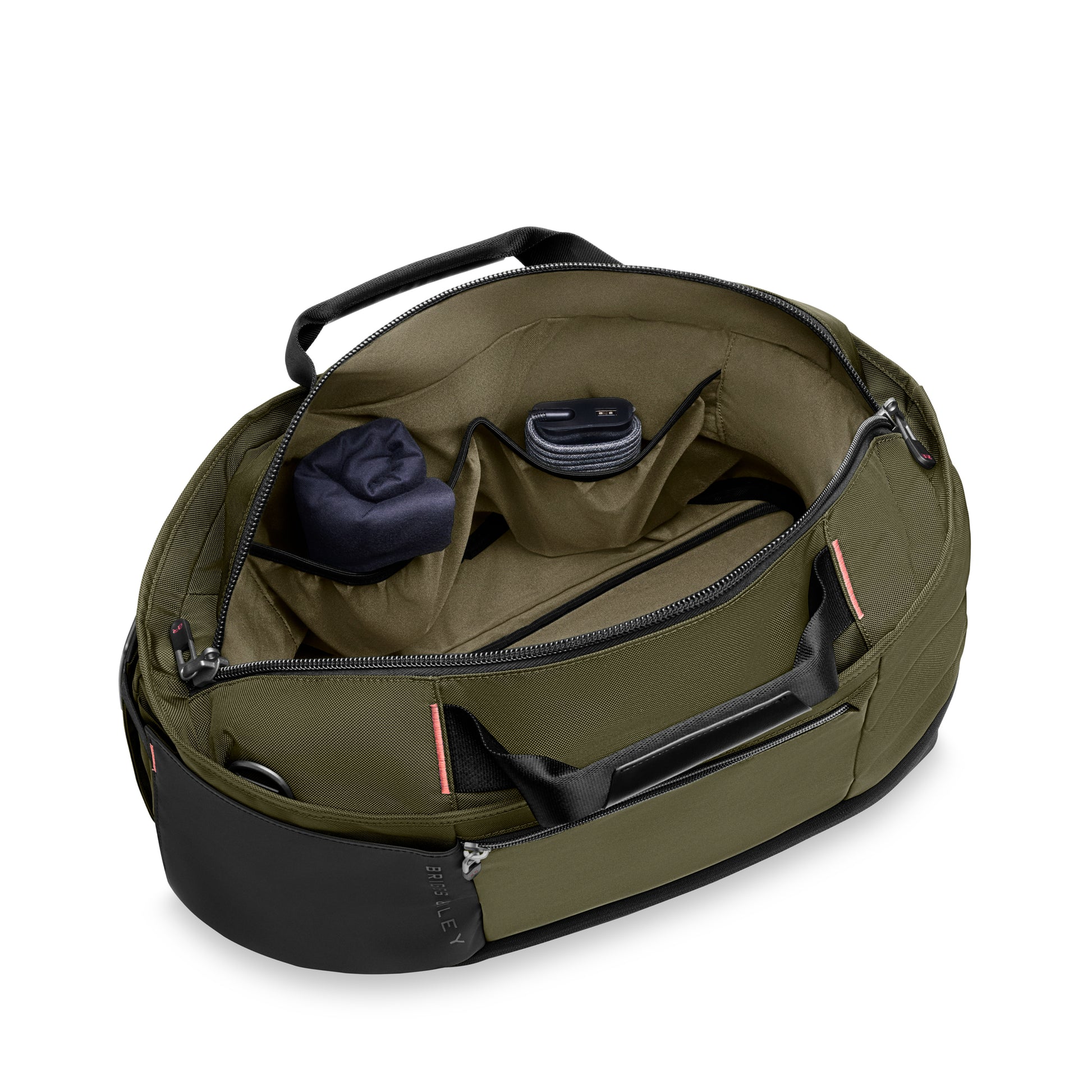 *NEW* Briggs & Riley ZDX Expandable Overnighter Bag with trolley sleeve passthrough