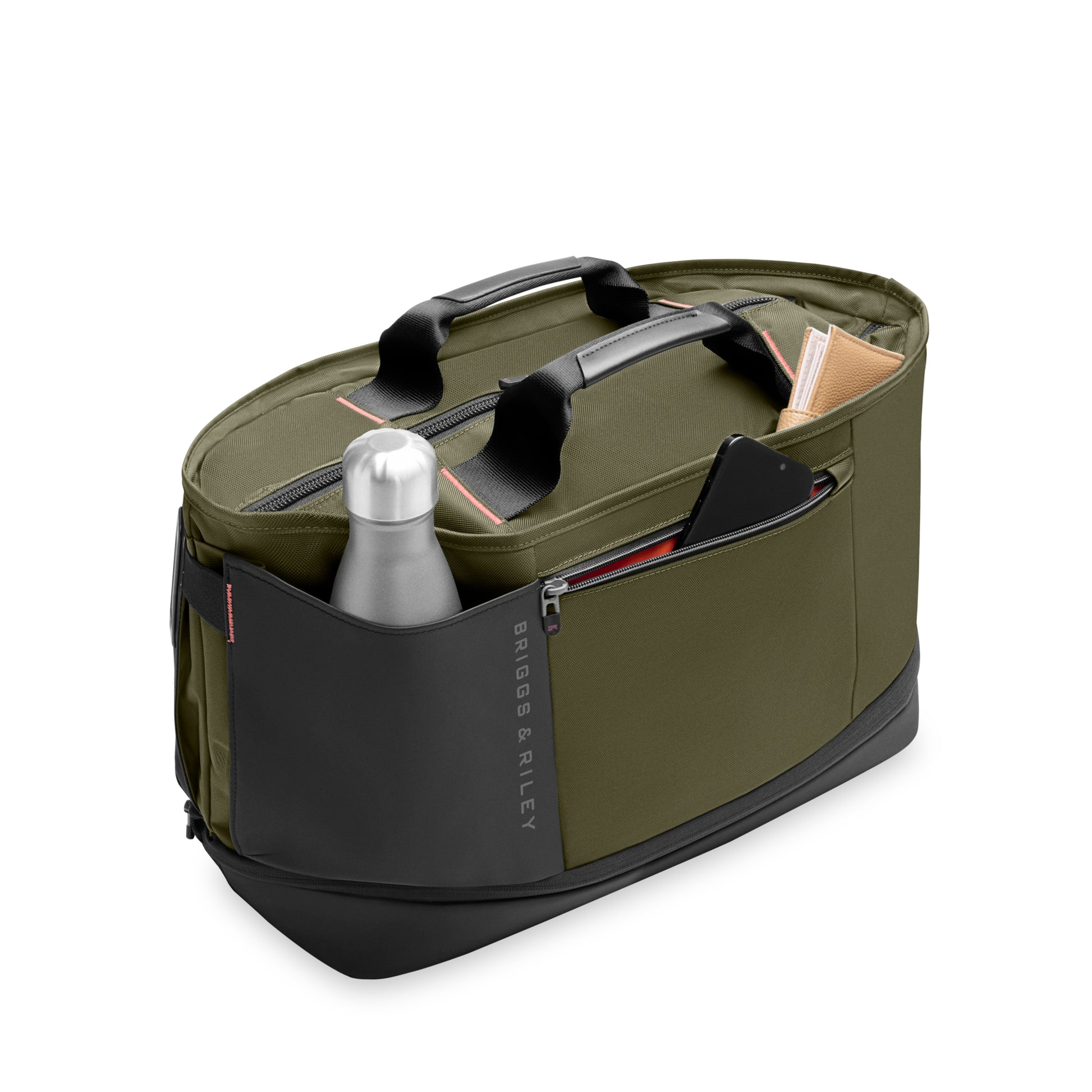 *NEW* Briggs & Riley ZDX Expandable Overnighter Bag with trolley sleeve passthrough